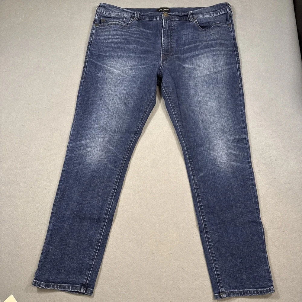 True Religion‎ Mick MENS 40 X 30 DARK BLUE WASH SLOUGHLY SKINNY JEANS